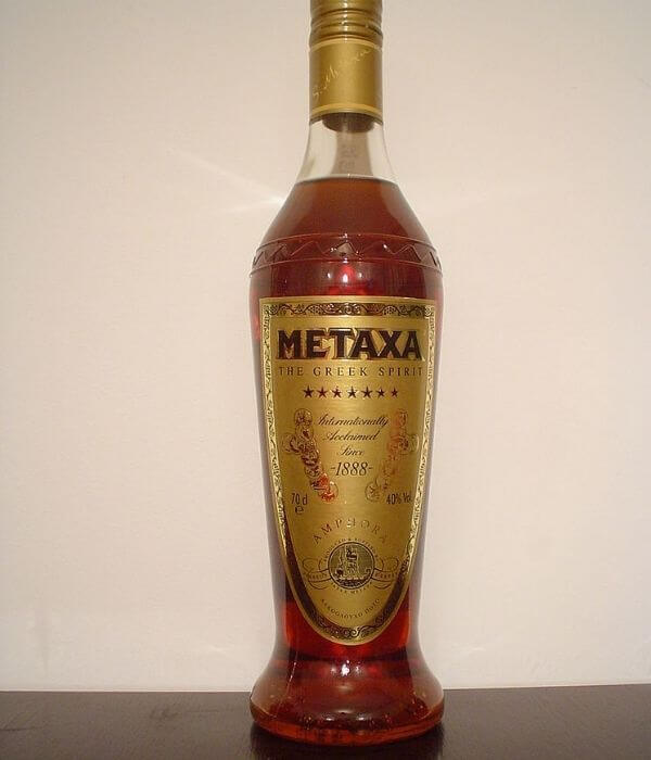 Metaxa fľaša