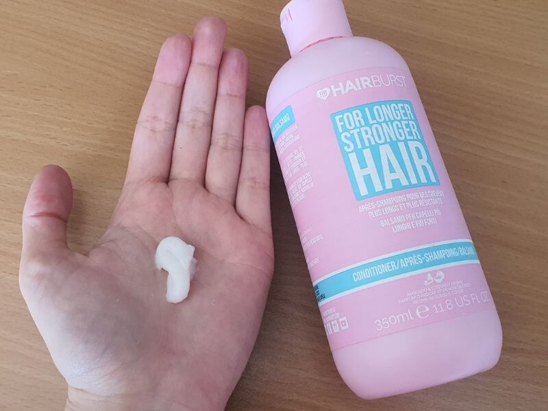 konzistencia kondicionéru HairBurst