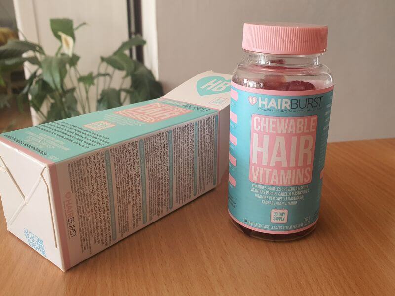 30 žuvacích vitamínov HairBurst